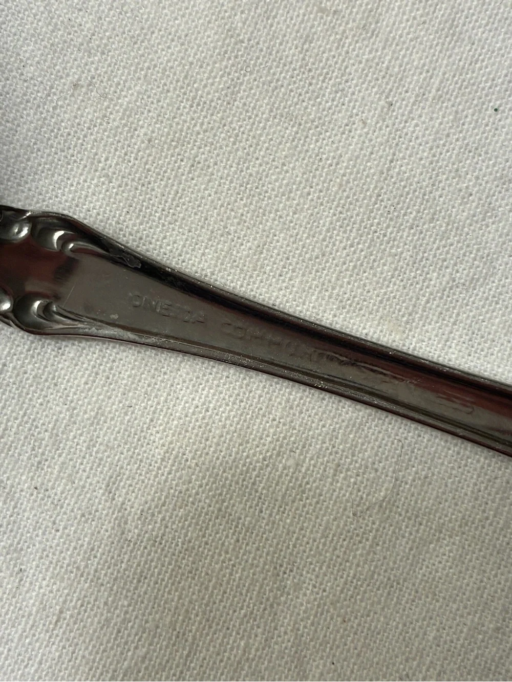 Oneida Community Stainless Serving Flatware  Possibly Brahms Spoons Ladle Fork